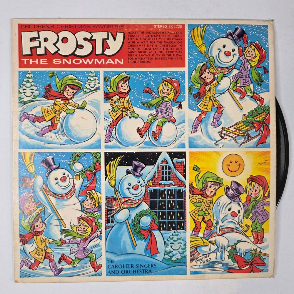 Caroleer Singers – Frosty The Snowman LP 1968 Caroleer Children’s Christmas 33