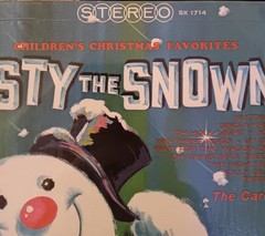 Frosty the Snowman The Caroleer Singers Christmas Vinyl SX1714 Green Label RARE!
