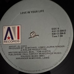 El Coco Dancing in Paradise 12″ Vinyl AVI Records 1978 Disco 45 RPM Giant 45