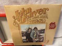 JOHN DENVER”BACK HOME AGAIN LP 1974 GATEFOLD RCA Hollywood Press MINT SEALED