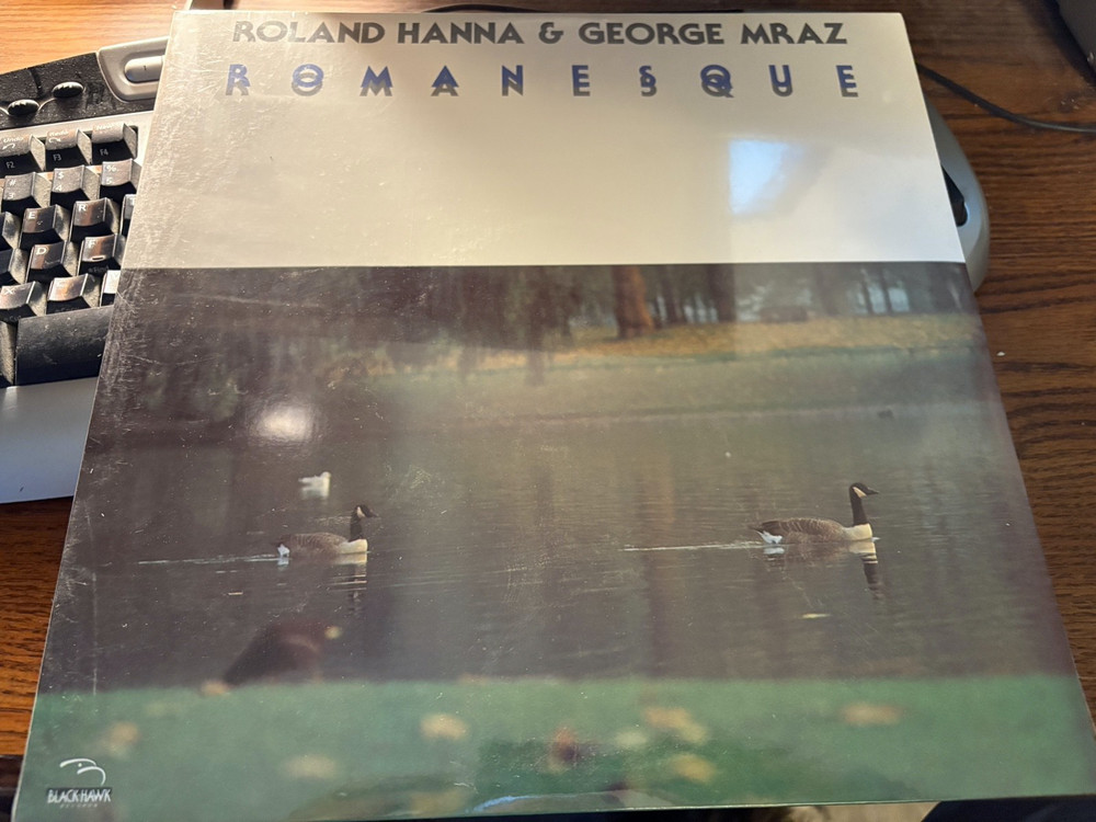 ROLAND HANNA & GEORGE MRAZ-ROMANESQUE-JAZZ, CLASSICAL-1987 REISSUE-SEALED LP