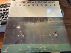 ROLAND HANNA & GEORGE MRAZ-ROMANESQUE-JAZZ, CLASSICAL-1987 REISSUE-SEALED LP