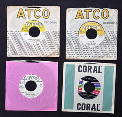 Lot of (50): Mid/Late 1960s Pop Folk Psych Rock 45 rpm (Some Promos) (VG+ to NM)