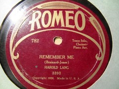 1928 SID GARRY Scrappy Lambert Al Jolson’s Rainbow round my Shoulders ROMEO 782