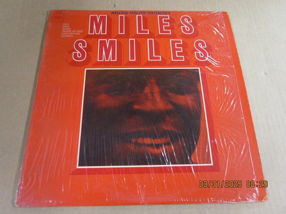 MILES DAVIS QUINTET Miles Smiles LP Used! Columbia CL 2601 2 EYE 360 MONO 1st Pr