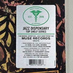 The Visitors – Motherland Jazz Dispensary 180 Gram Vinyl NEW Earl & Carl Grubbs
