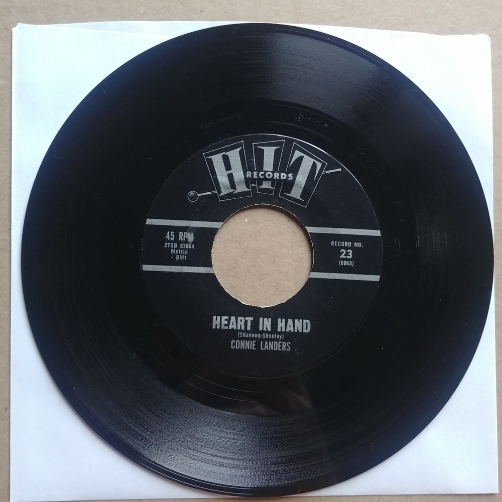 HARVEY FROLIC & CONNIE LANDERS Things/Heart In Hand 45 7″ POP Record Vinyl HIT