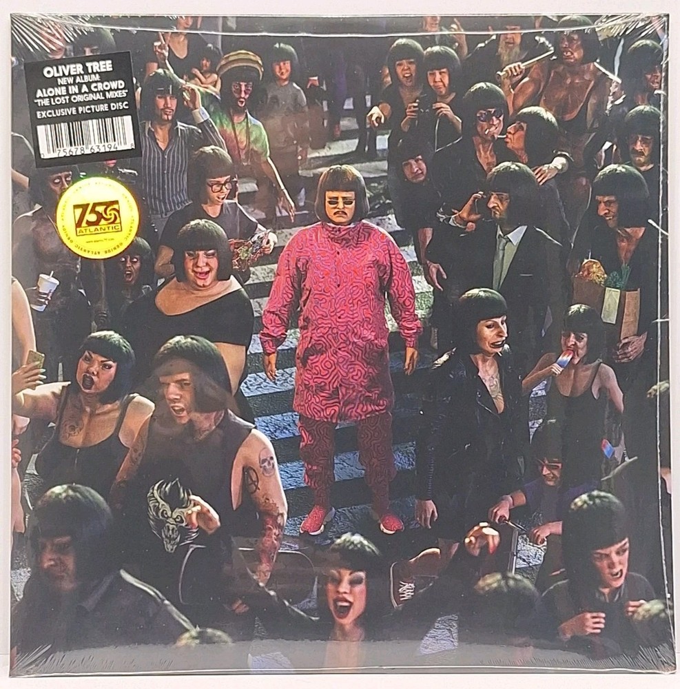 Oliver Tree Alone In A Crowd Vinyl NEW Sealed LIMITED EDITION 5000 World Wide