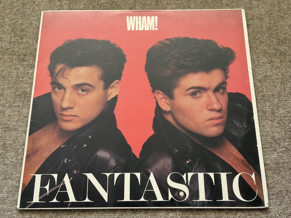 Wham! U.K. Fantastic Vinyl LP 1983 Columbia BFC 38911 US Pressing Pop Album