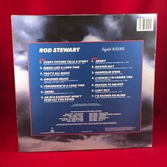 ROD STEWART Night Riding 1988 UK Vinyl LP Maggie May record Reason To Believe