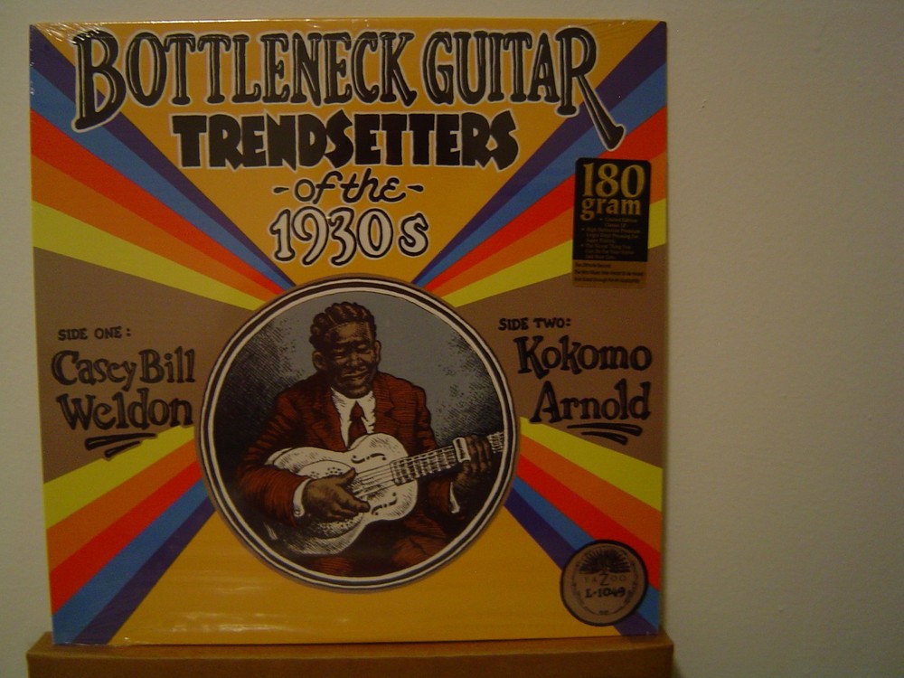 CASEY BILL WELDON/KOKOMO ARNOLD Bottleneck Guitar Trendsetters Of The 1930s LP