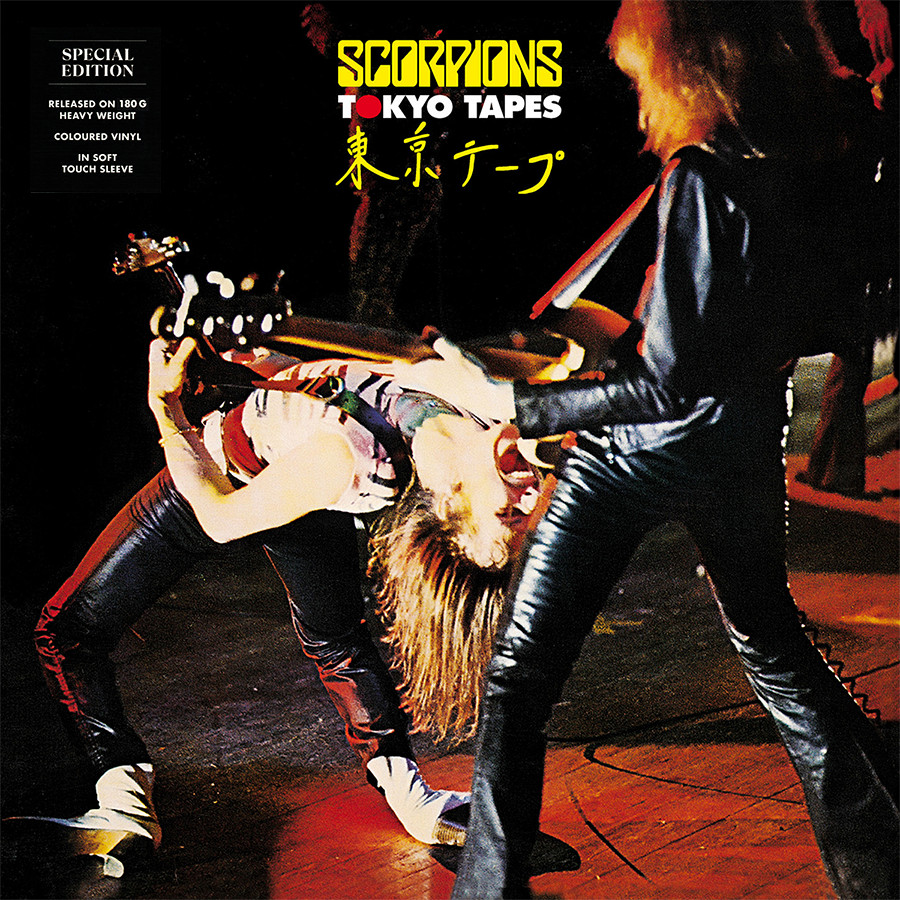 Scorpions ~ Tokyo Tapes (1978) 12″ COLORED VINYL 2x RECORD LP 2015 BMG ••NEW••