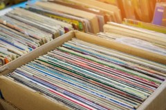 Lot of 15 Mystery Bulk Grab Bag Vintage Vinyl LP Records Mixed Genres