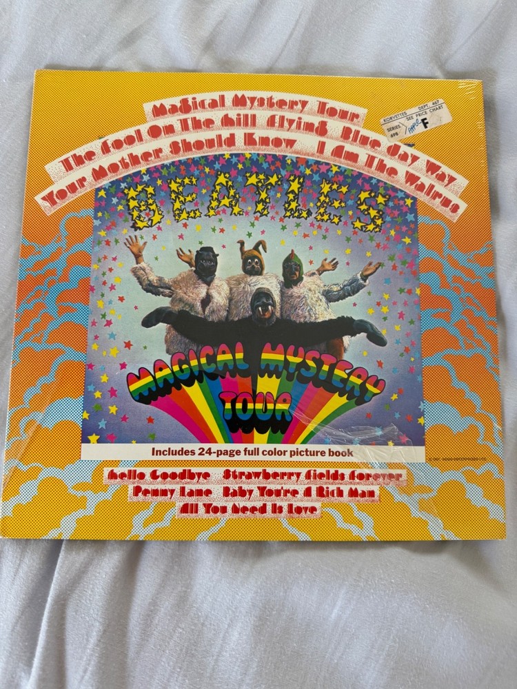 Beatles Magical Mystery Tour Apple SMAL-2835 Stereo Sealed in Partial SW