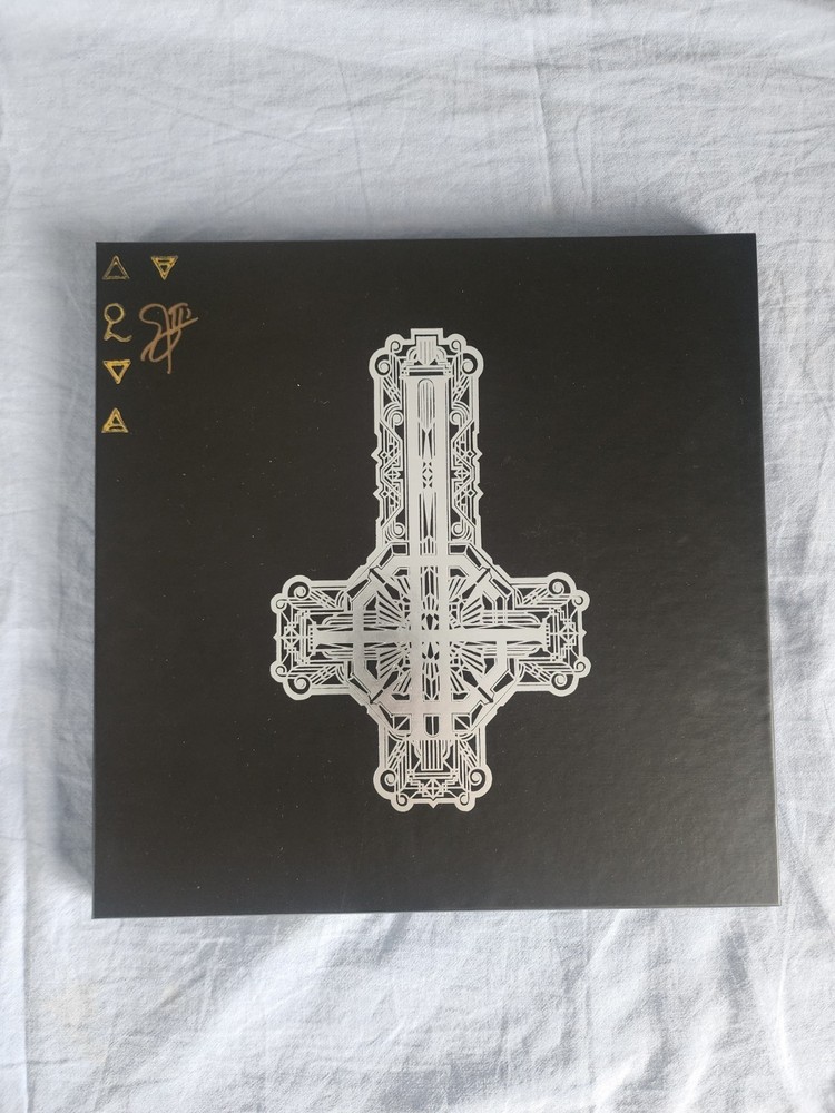 GHOST / MELIORA **SIGNED AND STAMPED **BOX SET LTD 5000 COPIES LP+ 10″ ZENITH