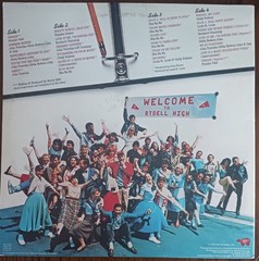 GREASE – ORIGINAL MOVIE SOUNDTRACK – 1978 RSO RECORDS 2XLP SET – (VG/VG)
