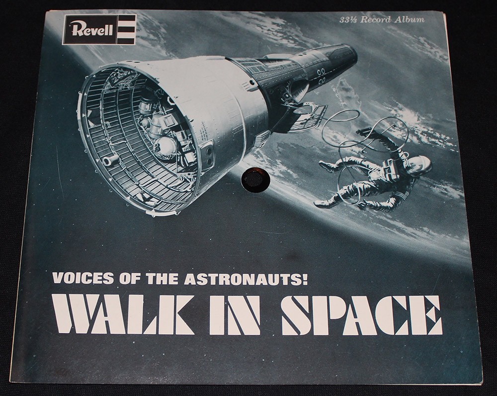 Walk In Space-Voices of Astronauts-Revell Flexi Disc-33 1/3 rpm Mini-LP-Sleeve!!