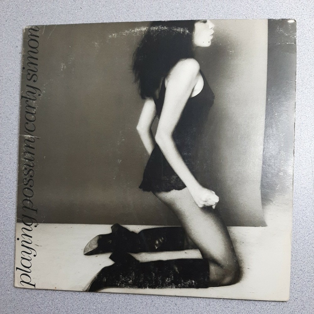 Carly Simon Playing Possum LP Vinyl 1975 Elektra Records