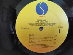 MADONNA – “LIKE A PRAYER” / SIRE RECORDS (CLUB EDITION) 1989