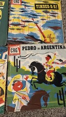 Vintage Lot of 18 1950’s CRG Children’s Records Great Graphics