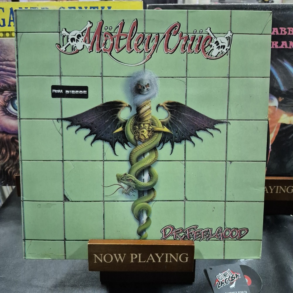 Mötley Crüe ‎– Dr. Feelgoo – Hard Rock, Heavy Metal, Venezuela, 1989 Kraken