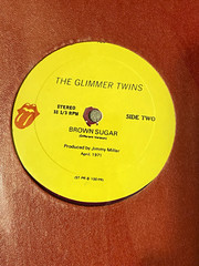 ROLLING STONES”Cock Sucker Blues” PINK vinyl Brown Sugar 1971 RARE
