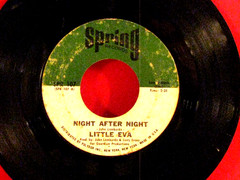 LITTLE EVA~NIGHT AFTER NIGHT/SOMETHING ABOUT YOU 45 Pop R&B FREE SHIPPING