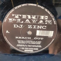 DJ Zinc Reach Out/Pranksters 12″Vinyl True Playaz TPR12002 Ex/VG++