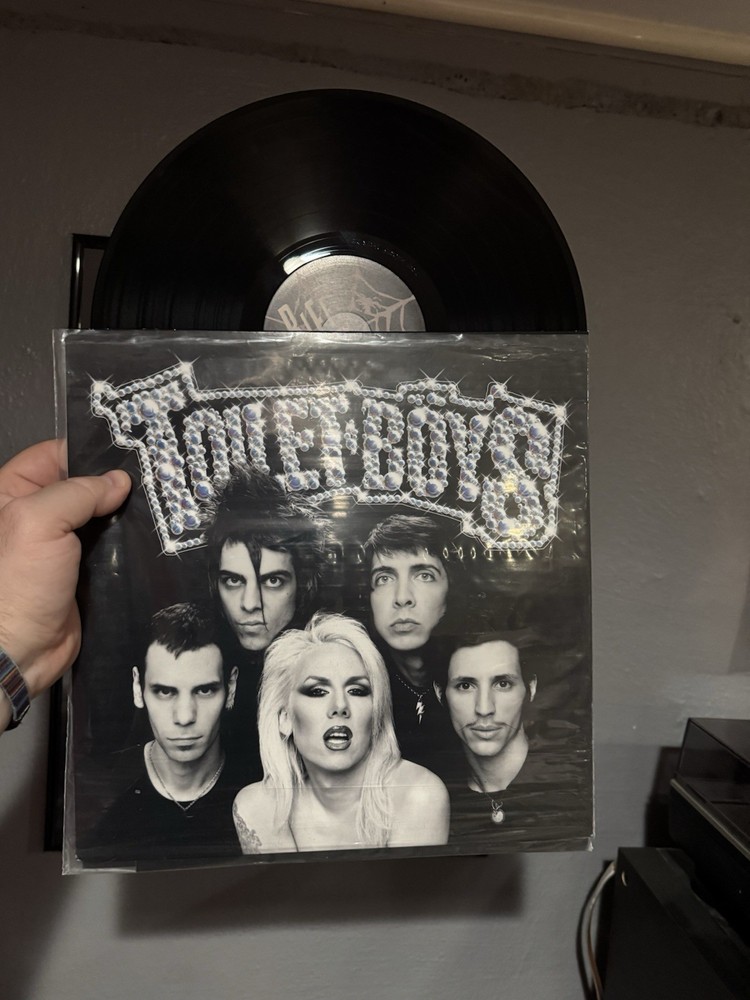 Toilet boys Vinyl lp – Comes With Red 7” – 2021 Press Punk/glam