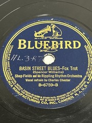 Shep Fields Signed Autograph – Bluebird 78 Rippling Rhythm / Basin Street Blues