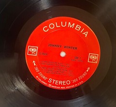 JOHNNY WINTER Self Titled 1969 COLUMBIA CS-9826 LP 2-eye VG++