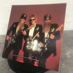 ZZ TOP – GREATEST HITS – 2 Sided Promotional 1992 POSTER FLAT 12″ X 12″ – (F123)