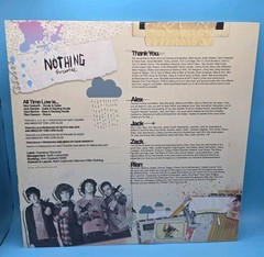 All Time Low Nothing Personal Clear w/ Pink Blue Splatter 2015 Vinyl LP RARE
