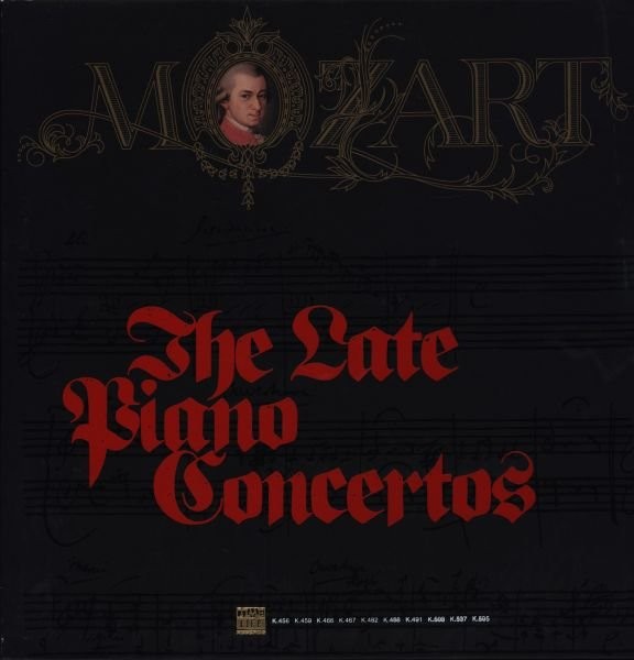 Wolfgang Amadeus Mozart, Various, The Late Piano Concertos, (5xLP, Comp + Box),
