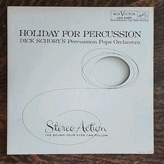 Holiday For Percussion LP (LSA-2485) 1962 RCA Victor Records