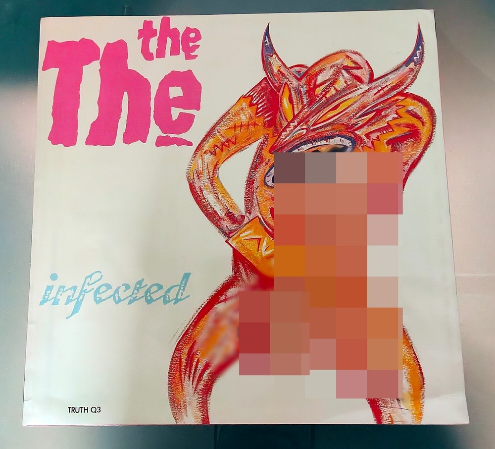 THE THE INFECTED 12″ RARE ORIGINAL CENSORED COVER TRUTH Q3 ORIGINAL- ONLY COVER
