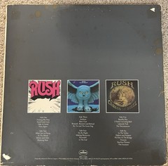 Rush – Archives 3×LP Box Set 1975 Mercury SRM-3-9200 Classic Rock Vinyl