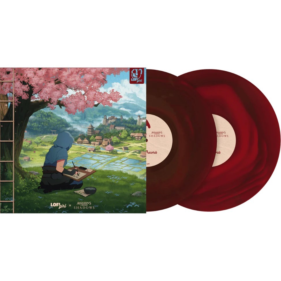Assassin’s Creed Shadows Video Game Soundtrack 2x RED VINYL LP Lofi Girl NEW! bl