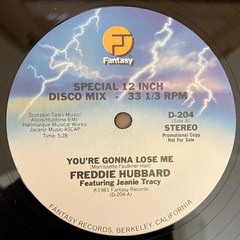 Freddie Hubbard You’re Gonna Lose Me 12″ Disco Mix Vinyl Jazz Funk Soul 1981