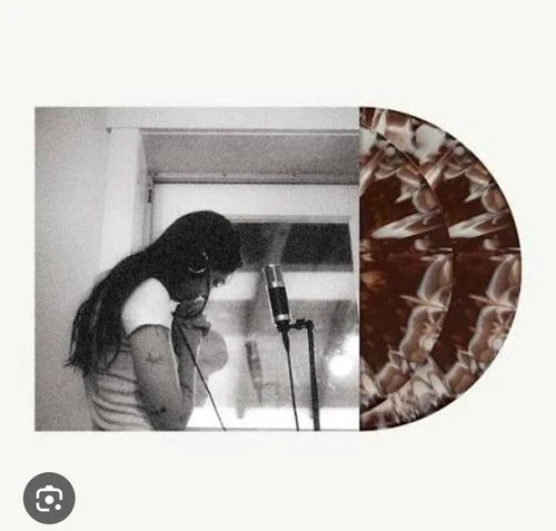 Lizzy McAlpine Older (And Wiser) Deluxe Vinyl Brown and White Smash Blood Record