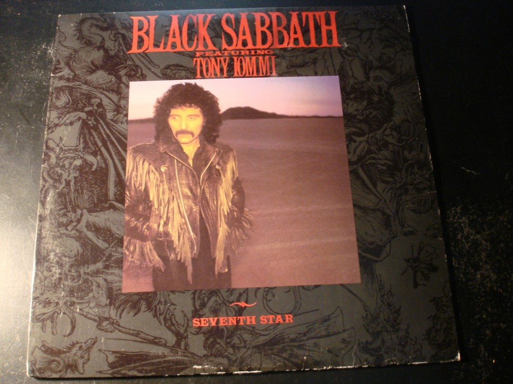 BLACK SABBATH FEATURING TONY IOMMI SEVENTH STAR LP RECORD
