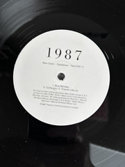 LP DOUBLE VINYL NEW ORDER ALBUM SUBSTANCE 1987 FACT 200 UK 2ND PRESS 1987 EX-/EX