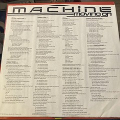 Machine Moving On Lp Vinyl Record 1980 Funk Soul Album Vg+