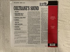 JOHN COLTRANE Coltrane’s Sound Sealed Rhino High Fidelity Vinyl LP NEW