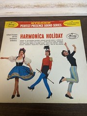 RICHARD HAYMAN – HARMONICA HOLIDAY 12″ Vinyl LP 33 Easy Listening Album EUC