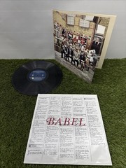 Mumford & Sons Babel Vinyl Record LP Folk Rock 2012 WG/NRP Master 33 Indie Folk