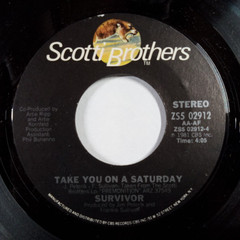 SURVIVOR: Eye Of The Tiger / Take You On A Saturday 7″ Single 45 RPM