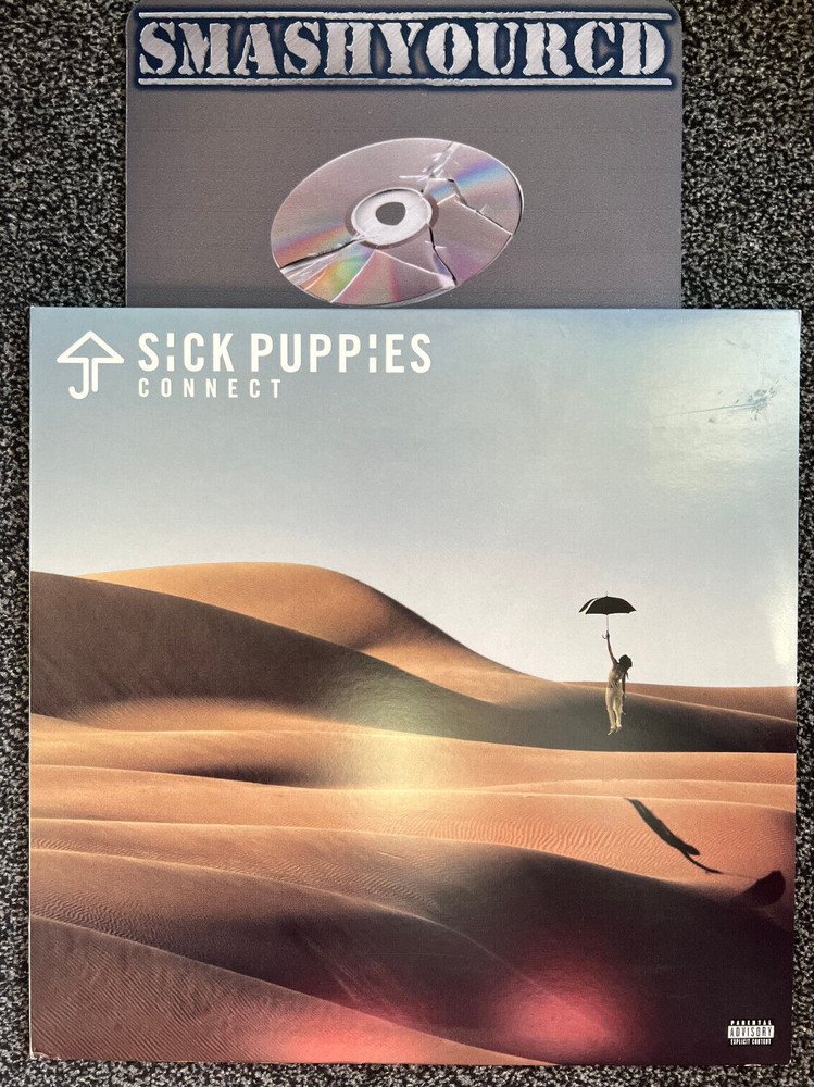 SICK PUPPIES – CONNECT(2013 RARE IMPOR/BLACK VINYL/FLYLEAF/SKILLET/SHINEDOWN)