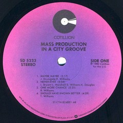 Mass Production, In A City Groove, (LP, Album, All), NM or M-, 4257260640