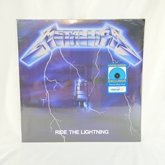 METALLICA – Ride The Lightning LP Electric Blue Vinyl Walmart Exclusive NEW